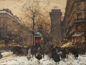Eugene Galien-Laloue - Porte Saint-Martin | Эжен Гальен-Лалу
