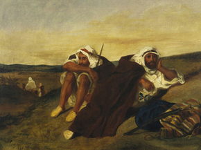 Eugene Delacroix - Arabs of Oran | Эжен Делакруа