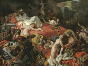 Eugene Delacroix - The Death of Sardanapalus | Эжен Делакруа