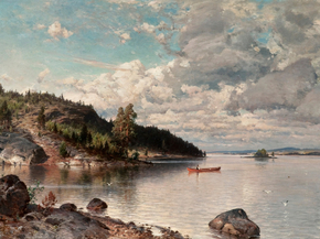 Hjalmar Munsterhjelm - A Warm Summer Day | Ялмар Мунстеръелм