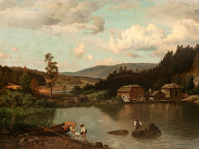 Hjalmar Munsterhjelm - Children Playing | Ялмар Мунстеръелм