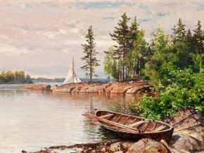 Hjalmar Munsterhjelm - The Rowing Boat | Ялмар Мунстеръелм