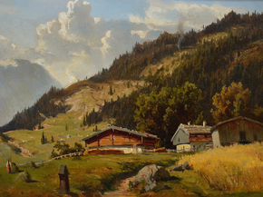 Hjalmar Munsterhjelm - View From The Alps | Ялмар Мунстеръелм