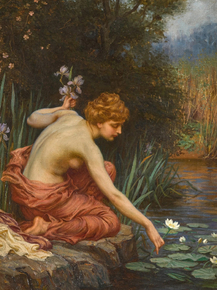 Herbert James Draper - Draper nymphaea | Герберт Джеймс Дрейпер Herbert James Draper - Draper nymphaea | Герберт Джеймс Дрейпер