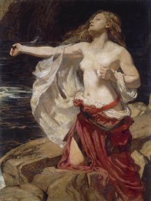 Herbert James Draper - Ariadne | Герберт Джеймс Дрейпер Herbert James Draper - Ariadne | Герберт Джеймс Дрейпер
