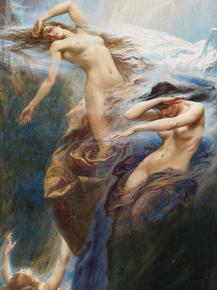Herbert James Draper - The Mountain Mists | Герберт Джеймс Дрейпер Herbert James Draper - The Mountain Mists | Герберт Джеймс Дрейпер