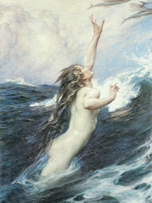 Herbert James Draper - Flying Fish, 1910 | Герберт Джеймс Дрейпер Herbert James Draper - Flying Fish, 1910 | Герберт Джеймс Дрейпер