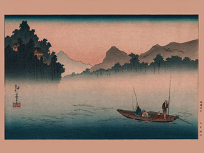 Shoda Koho - Three fishermen | Сёда, Кохо
