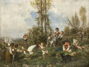 Filippo Palizzi - Spring | Филиппо Палицци
