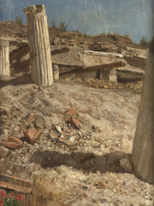 Filippo Palizzi - Studio di uno scavo | Филиппо Палицци