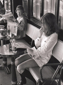 Короткое платье. Париж, 1969