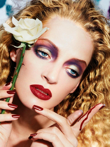 Uma Thurman | Ума Турман - Уколотая розой