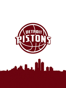 Баскетбол (Коллекция постеров №5) - Detroit Pistons