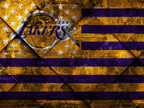 Баскетбол (Коллекция постеров №2) - Los Angeles Lakers