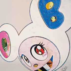Takashi Murakami (Коллекция постеров) - And then. White Blue Takashi Murakami (Коллекция постеров) - And then. White Blue