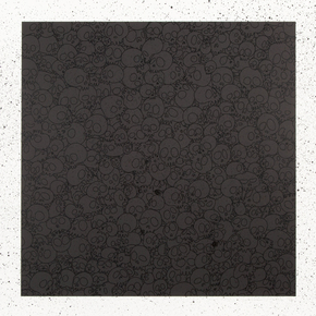 Takashi Murakami (Коллекция постеров №2) - Black Skulls Square