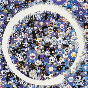 Takashi Murakami (Коллекция постеров №5) - Enso Blue