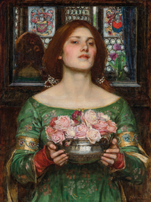 John William Waterhouse | Джон Уильям Уотерхаус - Срывайте розы поскорей