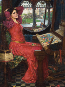 John William Waterhouse | Джон Уильям Уотерхаус - Печаль Шалот