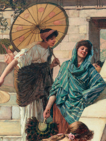 John William Waterhouse | Джон Уильям Уотерхаус - Диоген. Деталь