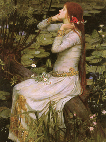 John William Waterhouse | Джон Уильям Уотерхаус - Офелия, 1894
