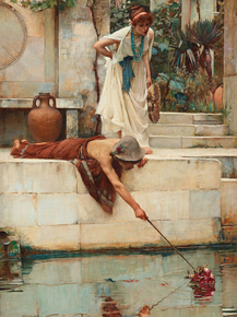 John William Waterhouse | Джон Уильям Уотерхаус - Спасение