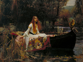 John William Waterhouse | Джон Уильям Уотерхаус - Леди Шалотт
