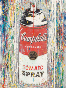 Mr. Brainwash - Campbell's Tomato Spray
