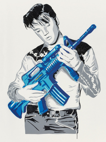 Mr. Brainwash - Don't Be Cruel, Blue (Коллекция постеров)