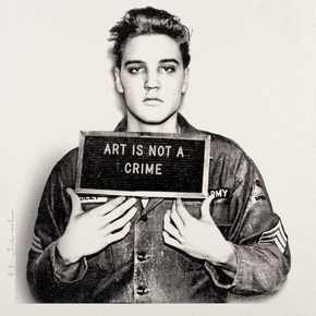 Mr. Brainwash - Happy Birthday Elvis