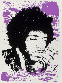 Mr. Brainwash - Jimi Hendrix Purple Haze
