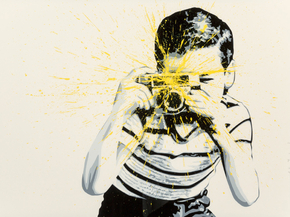 Mr. Brainwash - Smile, Yellow (Коллекция постеров)