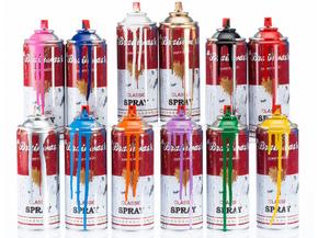 Mr. Brainwash - Spray Cans