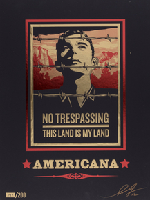Shepard Fairey - Americana Box (Коллекция постеров) | Шепард Фейри