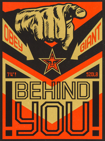 Shepard Fairey - Behind You | Шепард Фейри