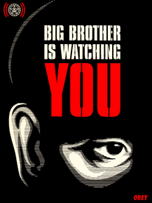 Shepard Fairey - Big Brother is Watching | Шепард Фейри