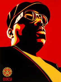 Shepard Fairey - Biggie Red (Коллекция постеров) | Шепард Фейри