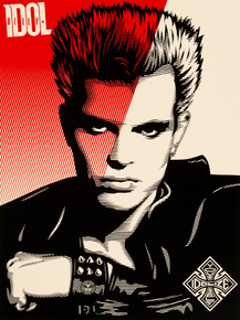 Shepard Fairey - Billy Idol | Шепард Фейри