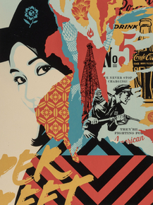 Shepard Fairey - Drink Crude Oil | Шепард Фейри