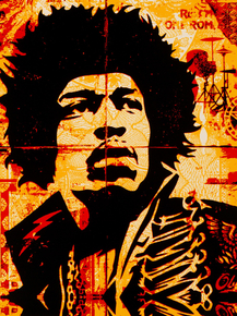 Shepard Fairey - Hendrix | Шепард Фейри