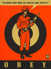 Shepard Fairey - I'm Gonna Kick You Ass | Шепард Фейри