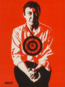 Shepard Fairey - Jasper Johns Red | Шепард Фейри
