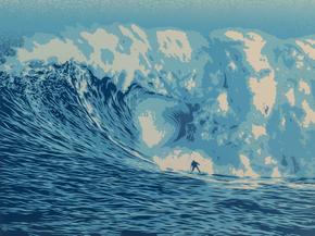 Shepard Fairey - Jaws Wave | Шепард Фейри