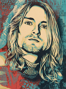 Shepard Fairey - Kurt Cobain | Шепард Фейри
