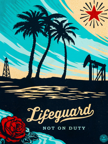 Shepard Fairey - Lifeguard Not on Duty | Шепард Фейри