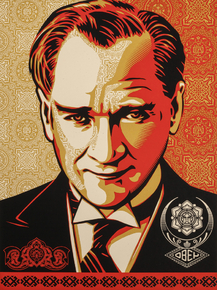 Shepard Fairey - Mustafa Kemal Araturk | Шепард Фейри