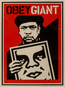 Shepard Fairey - Nubian Sign | Шепард Фейри