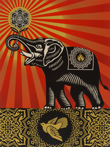 Shepard Fairey - Obey Elephant | Шепард Фейри