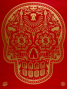 Shepard Fairey - Power & Glory Skull | Шепард Фейри