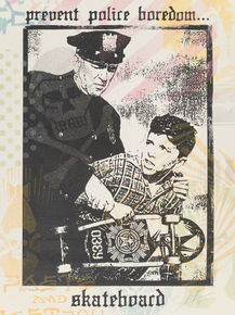 Shepard Fairey - Prevent Police Boredom | Шепард Фейри